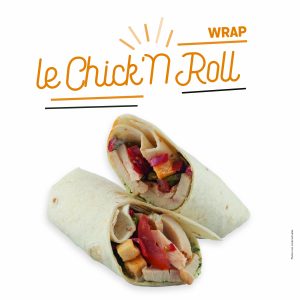 Wrap Chicken'roll - lundi 12 Mai