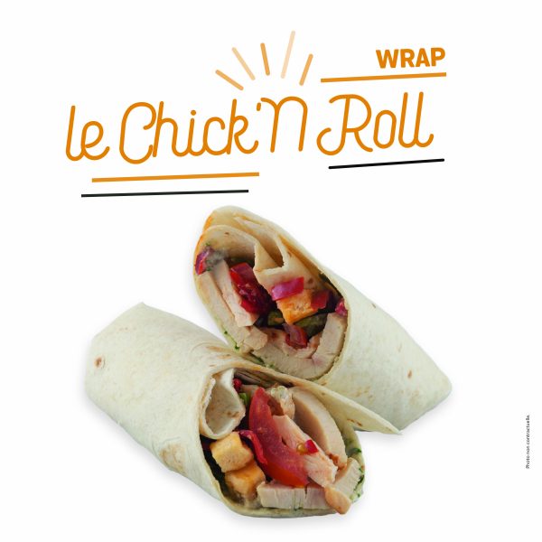 Wrap Chicken'roll - lundi 12 Mai