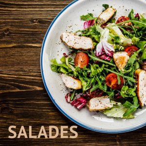 exemple de présentation de salade